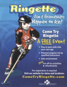 Come Try Ringette poster sample